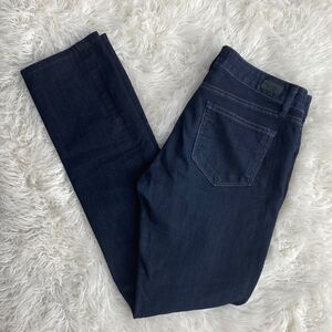Paige Skyline Straight Dark Wash Jeans Size 28 Made USA